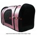 Printed Carry Bag Baby Pink For Pet